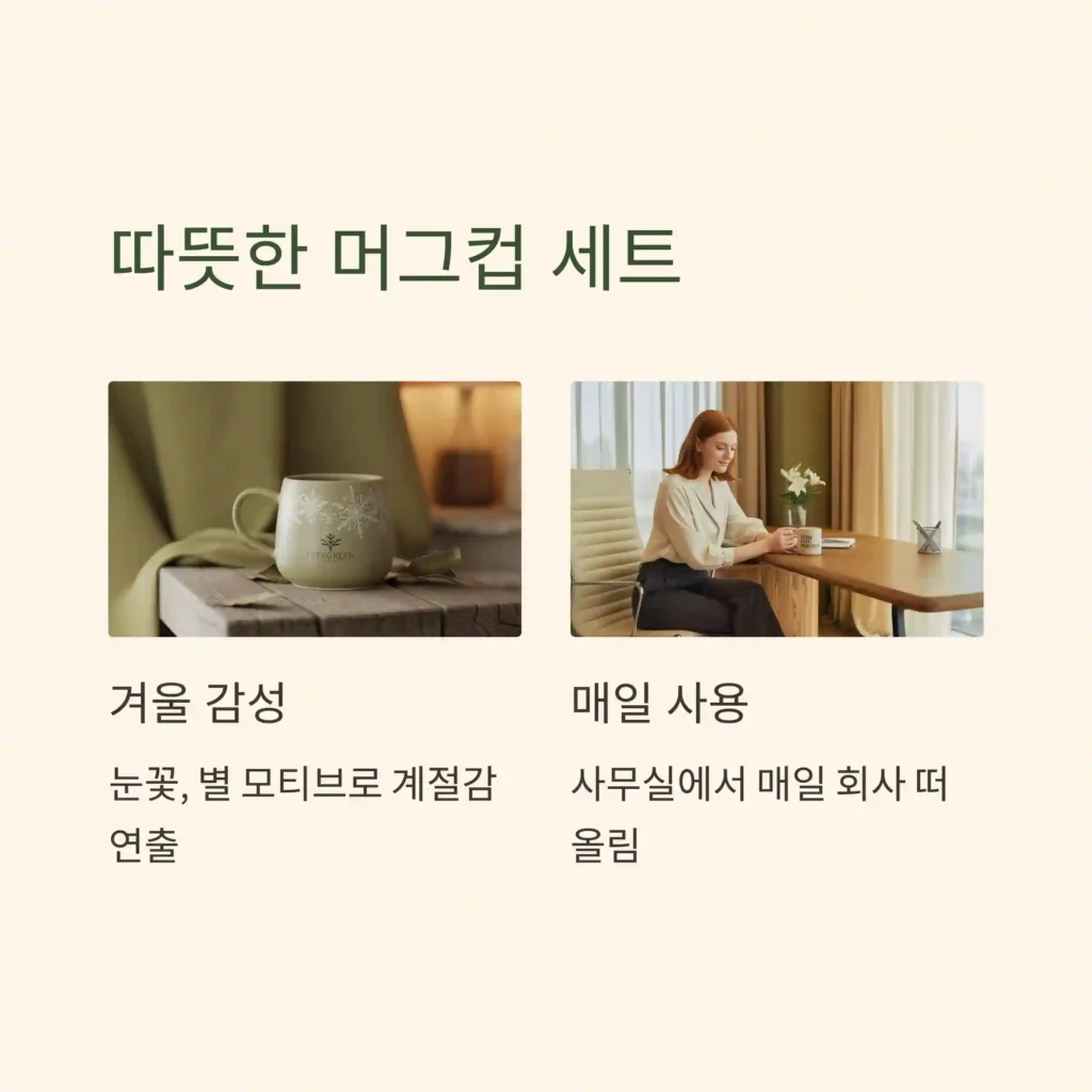 송년회 기념품 제작 머그컵