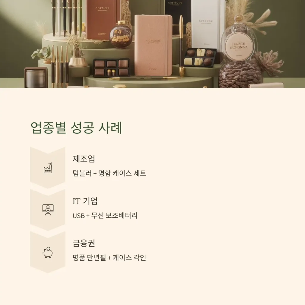 승진 기념품 제작 성공사례