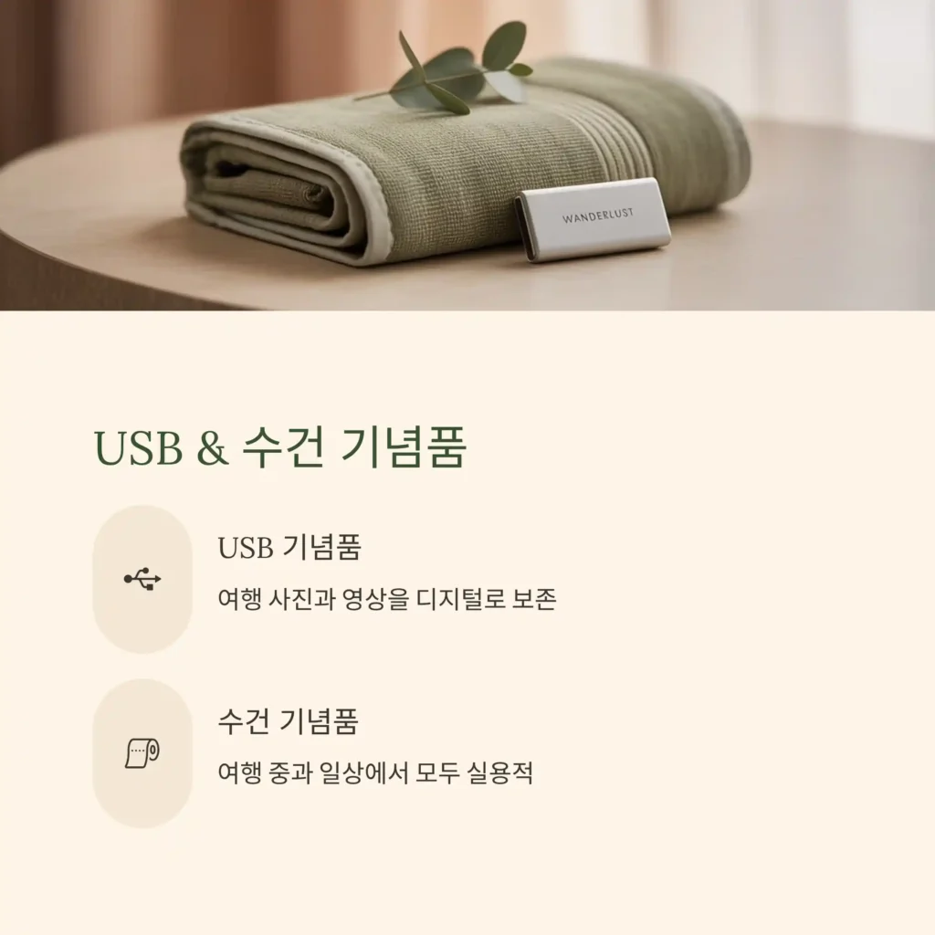 여행 기념품 제작 USB