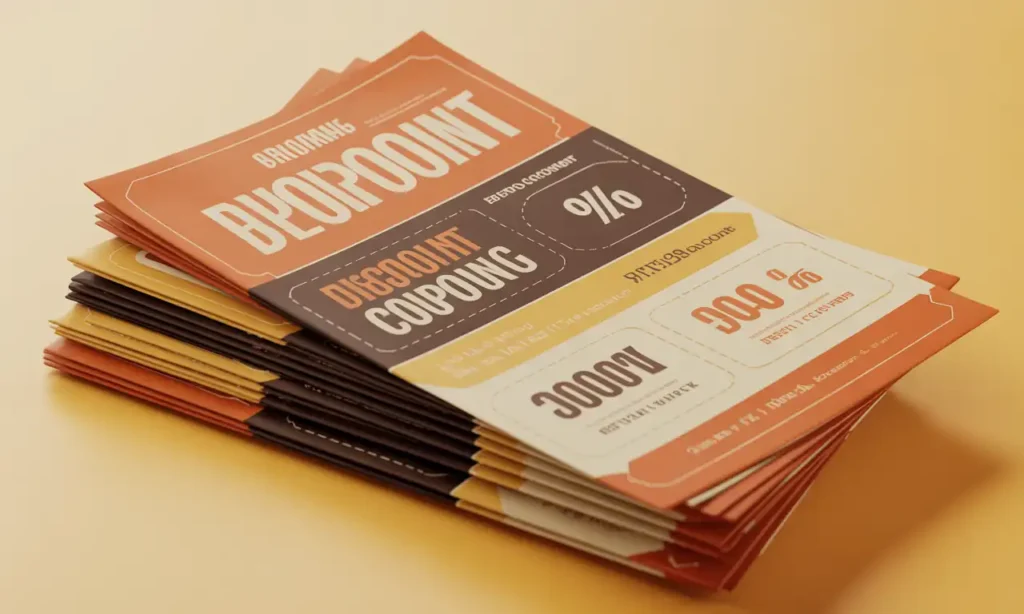 오픈 홍보물 제작 전단지