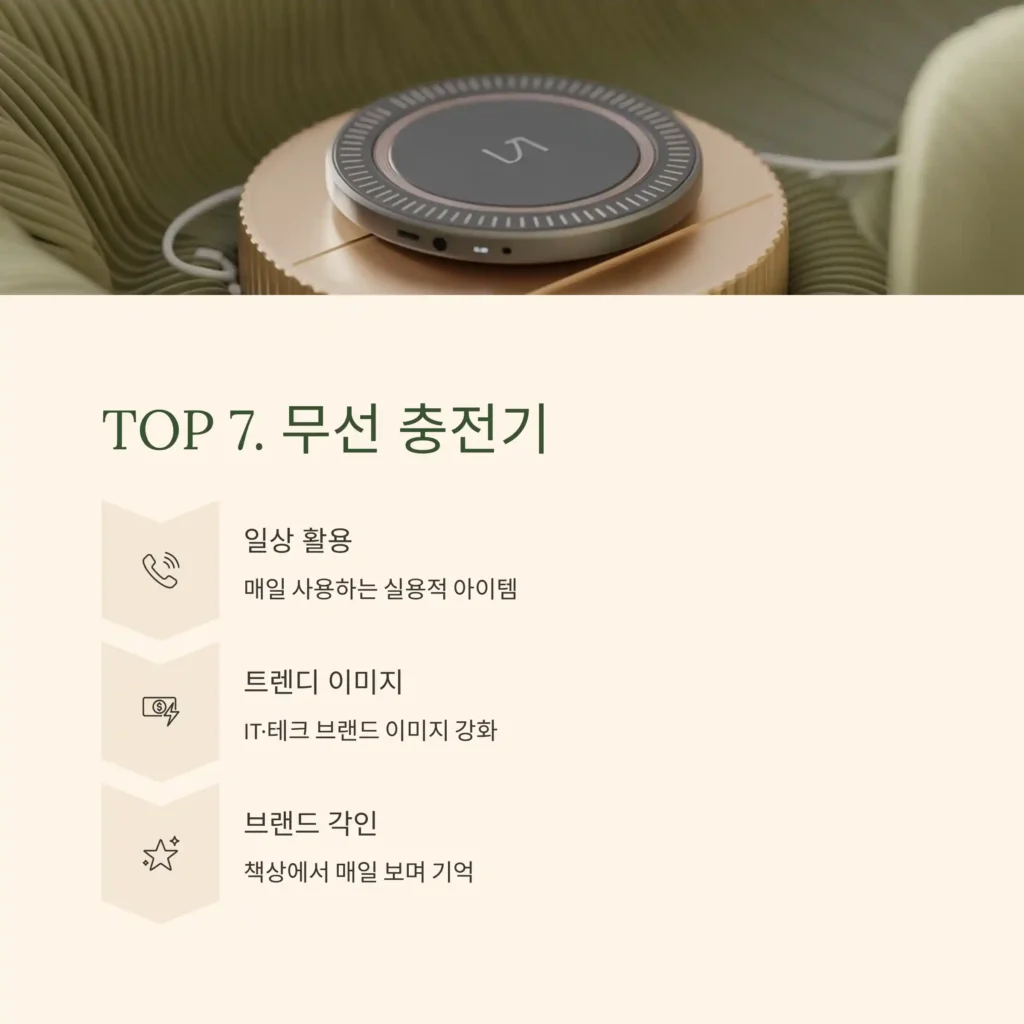 이색 기념품 제작 보조배터리
