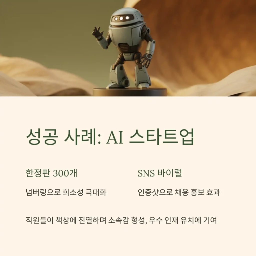 이색 기념품 제작 성공사례