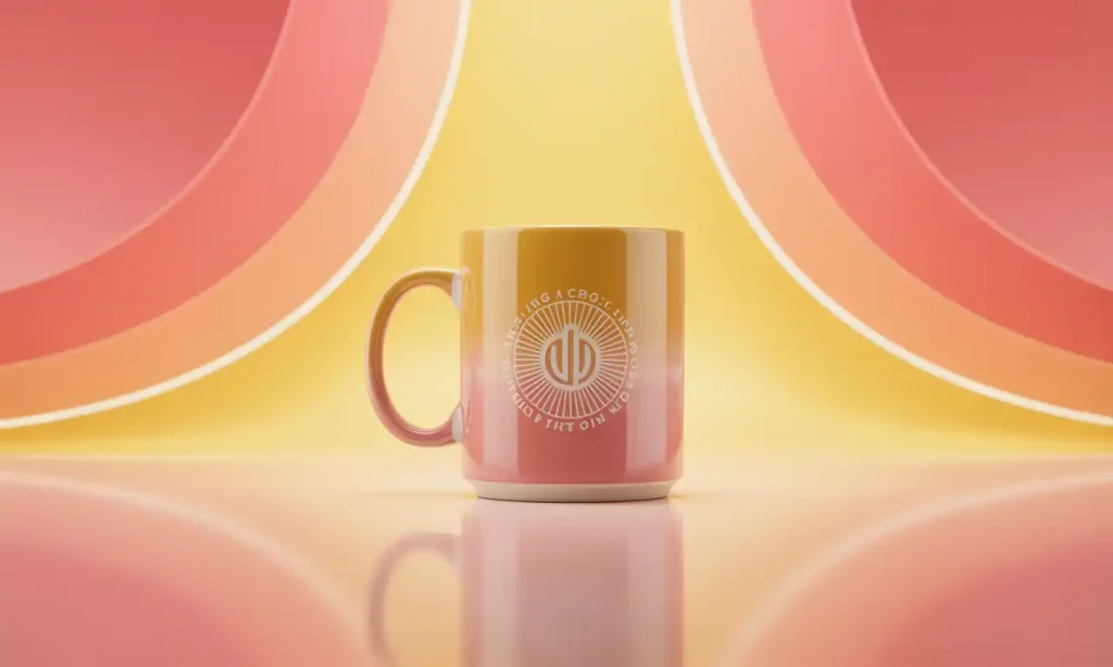 전시회 홍보물 제작 머그컵