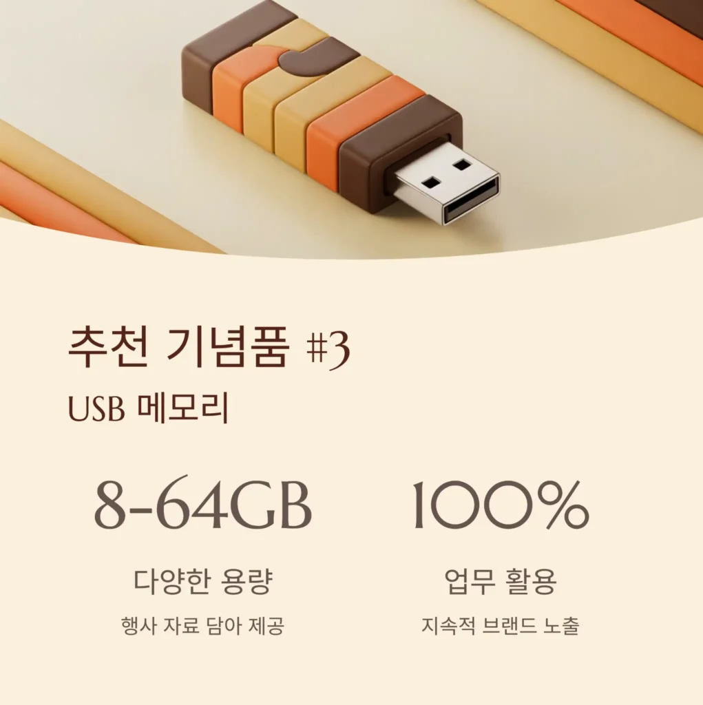 컨퍼런스 기념품 제작 USB