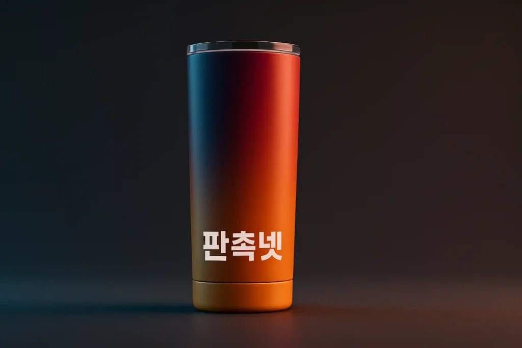 행사 기념품 제작 텀블러