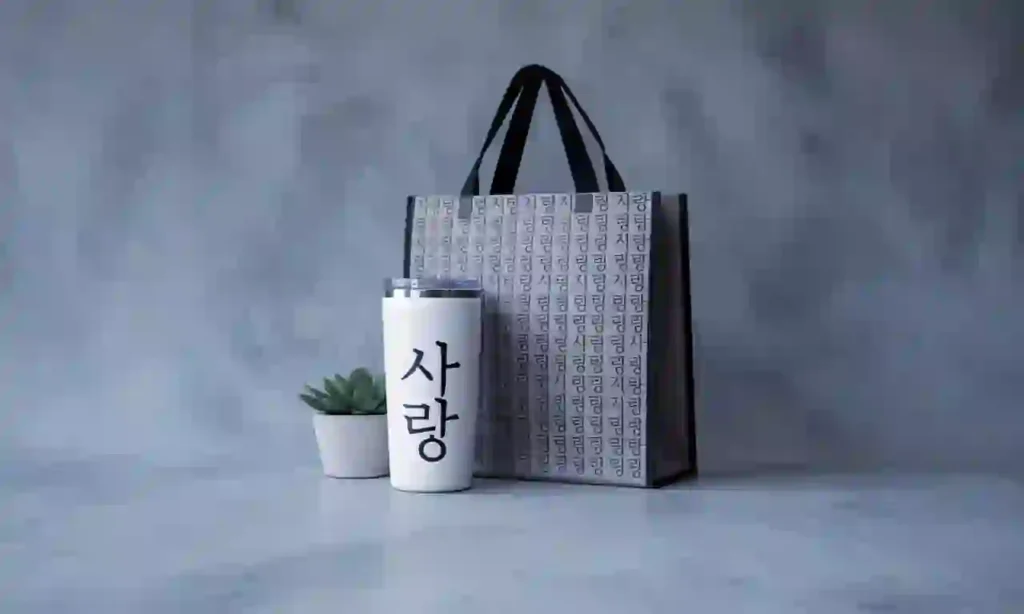 훈민정음 기념품 제작 텀블러